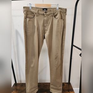 Paige Lennox Fit Slim Fit Premium Denim Jeans Khaki Color Size 36